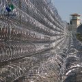 Security Fence Razor Wire Sharped Concertina Rolls Coil Border Spiral Cross barbed type straight strand barbs